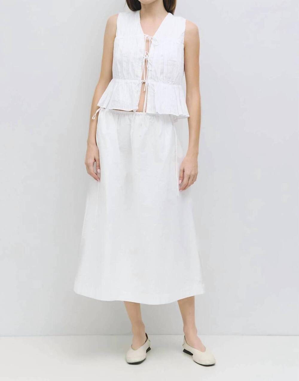 NEW MOD REF women's dunst top in white